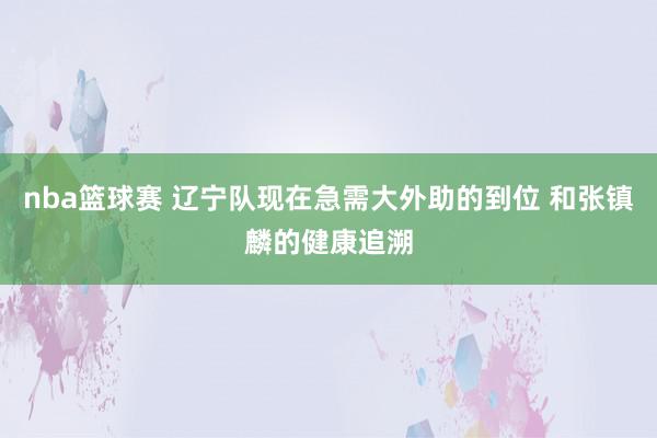 nba篮球赛 辽宁队现在急需大外助的到位 和张镇麟的健康追溯