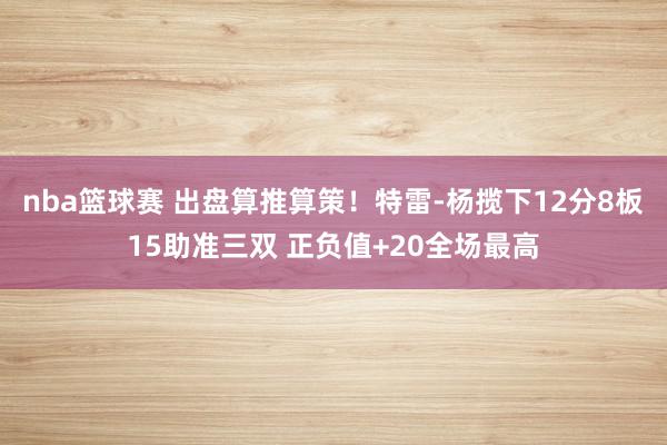 nba篮球赛 出盘算推算策！特雷-杨揽下12分8板15助准三双 正负值+20全场最高